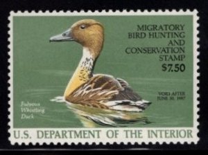 RW-53, Federal Duck Stamp, Mint NH OG, Face $7.50