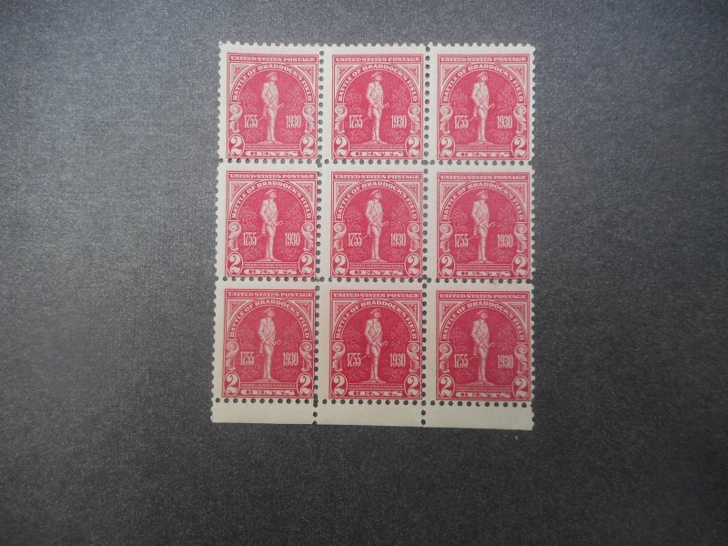 # 688 F-VFNH Block of 9