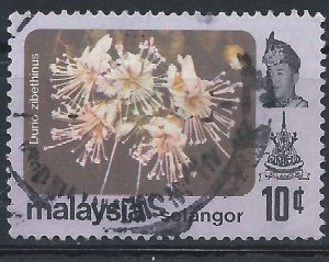 Selangor 1979 - 10c Durio Zibethinus - SG161 used