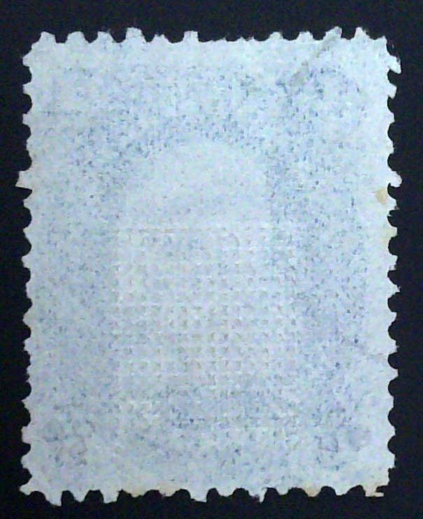 Scott#86 - VF - 1c Blue - Franklin - E-Grill - Used - 1868