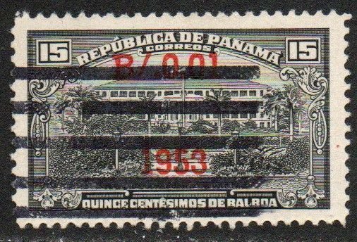 Panama Sc #388 Used