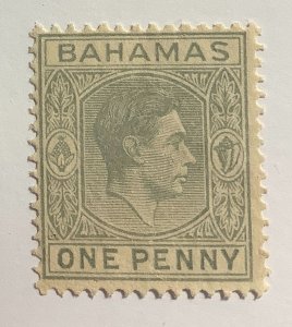 Bahamas 1942 Scott 101A used - 1p, King George VI
