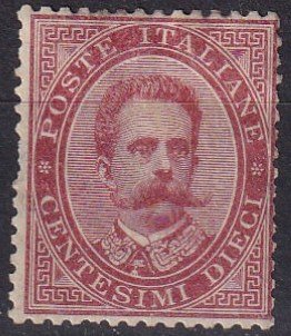 Italy #46 F-VF Unused  CV $450.00