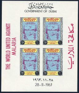 Dubai 22-27,C13-C15,C15a-C15c,MNH. WHO drive to eradicate Malaria,1963.