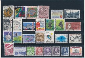 D376274 Denmark Nice selection of VFU Used stamps