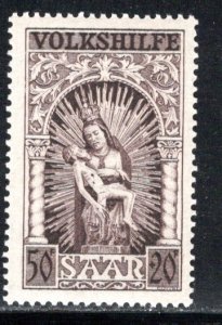 Saar - Scott # B73, mint nh