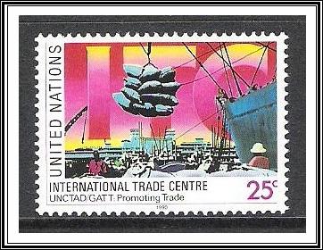 UN New York #572 Trade Center MNH