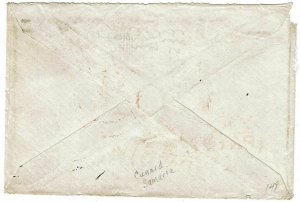 1872 Springfield, MA cancel on cover to England, DEC 25 cancel, 6c Banknote