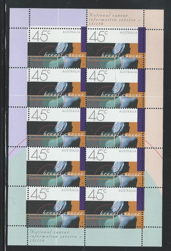 Australia  sheet of 10 MNH  sc#  1625