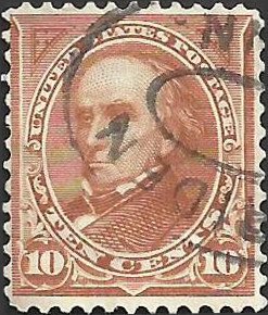 # 283 Orange Brown Used Daniel Webster