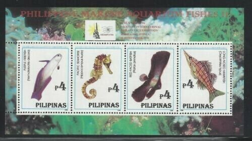 Philippines #2413 Aquarium Fish/Seahorse (Never Hinged) cv$4.50