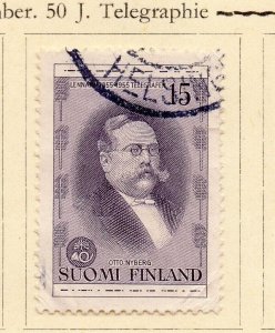 Finland 1955 Early Issue Fine Used 15p. NW-215153