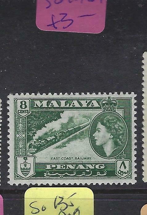 MALAYA  PENANG  (PP2901B)  QEII  8C TRAIN  SG 48   MOG