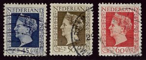 Netherlands SC#298-300 Used F-VF....Worth a close look!!