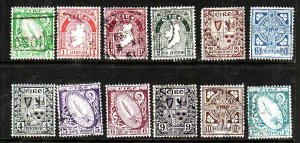 Ireland-Sc#106-17- used  set-1940-2-