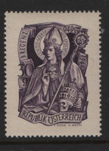 AUSTRIA  564  MNH