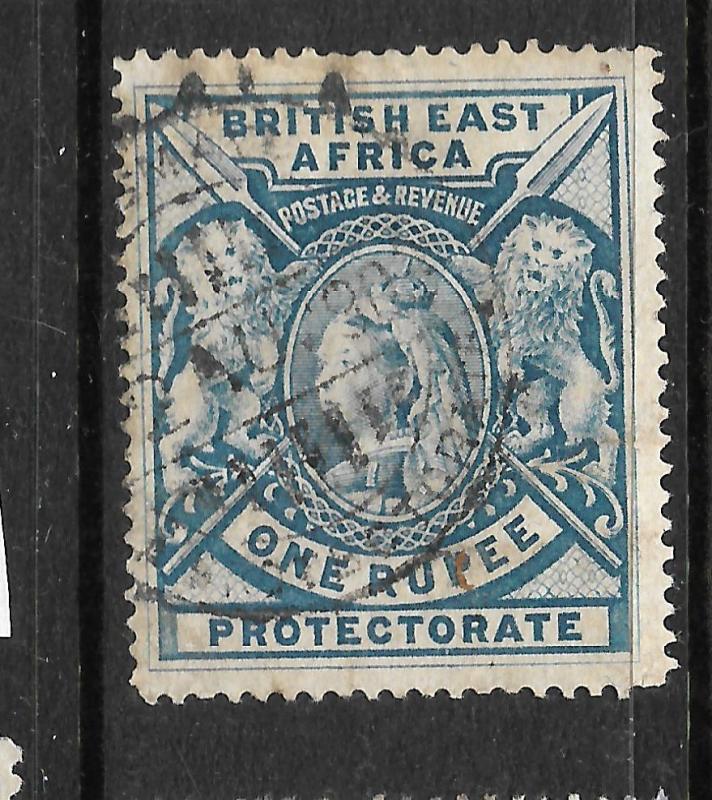 BRITISH EAST AFRICA 1897-03  1r   QV   FU  SG 92a