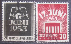 Berlin #9N99-9N100 Used Set- SCCV=$26.30