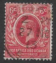 East Africa & Uganda Protectorates  Scott 42  Used