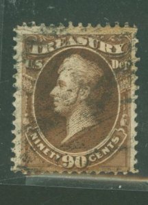 United States #O82  Single