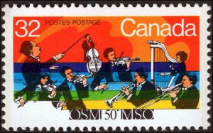 Canada #1010, Complete Set, 1984, Music, Never Hinged