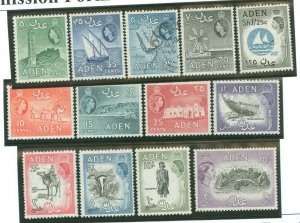 Aden #48a/61A Unused Single