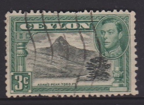 Ceylon Sc#279 Used
