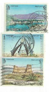  United Arab Emirates #18-20 (U) CV $4.50