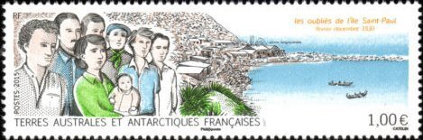 French Antarctic TAAF 2015 #890 MNH. Saint Paul Island