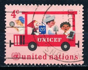 United Nations - New York #161 Single Used