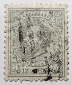 Stamp Europe Netherlands Series of 1872-88 King WIlliam III A5 #26 used