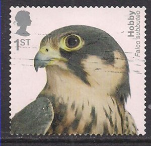 GB 2019 QE2 1st Birds of Prey Hobby S/ A SG 4211 CV £15 ( L693 )