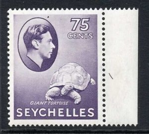 Seychelles SG145a 75c deep slate (Chalky) M/M