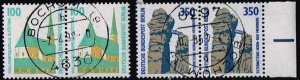 Germany 1989,Sc.#9N553; 557 used pairs