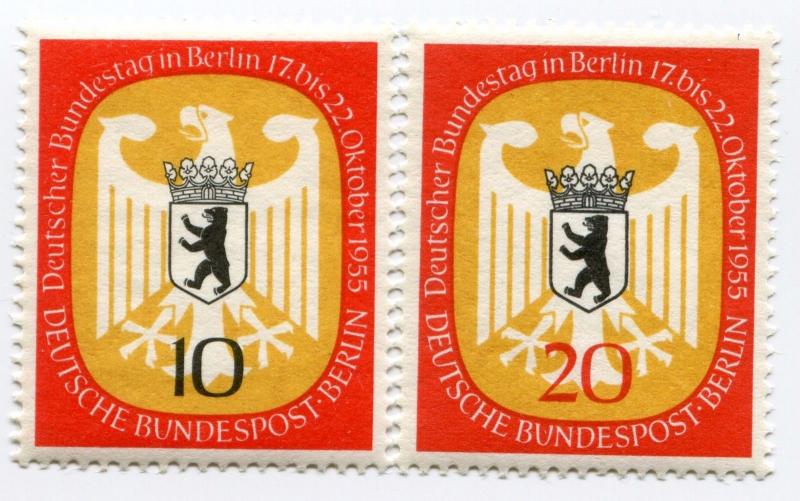 Berlin Germany sc# 9N116 9N117 Mint MNH OG set cv$5.25