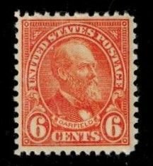 USA 638 MNH VF Bright Fresh Color RoseOrange