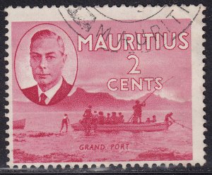 Mauritius 236 Grand Port 1950