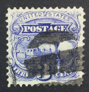 MOMEN: US STAMPS #114 USED LOT #41749