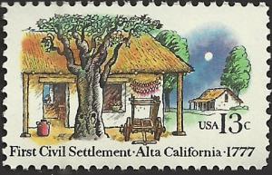 # 1725 MINT NEVER HINGED ALTA CALIFORNIA