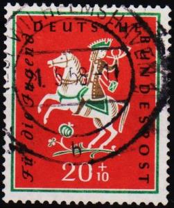 Germany. 1958 20pf+10pf S.G.1205 Fine Used