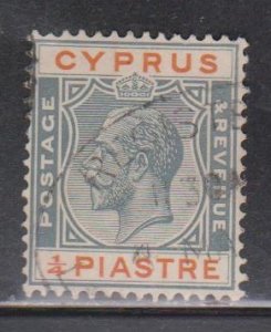 CYPRUS Scott # 89 Used - KGV