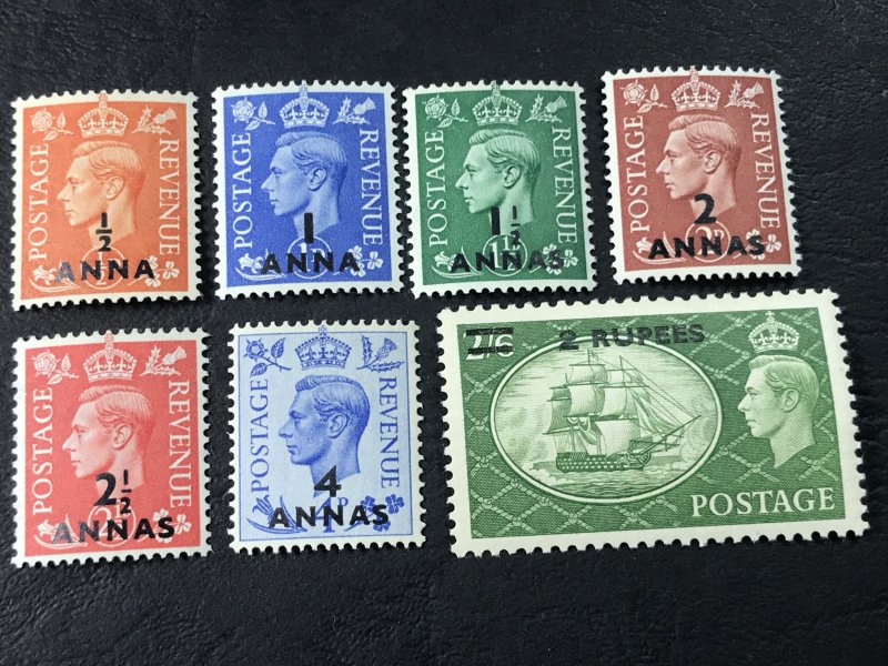 MUSCAT/OMAN # 35-41-MINT NEVER/HINGED-----COMPLETE SET------1951