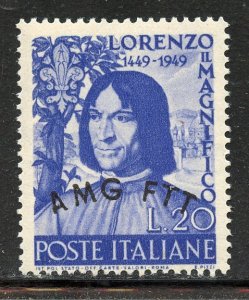 Trieste #50, Mint Hinge.