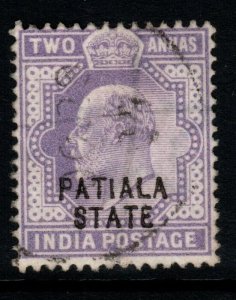 INDIA-PATIALA SG39 1903 2a PALE VIOLET USED