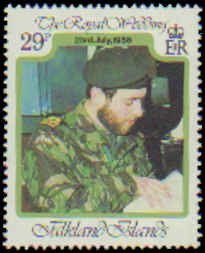 Falkland Islands #454-456  Mint Never Hinged Complete Set, 1986, Never Hinged