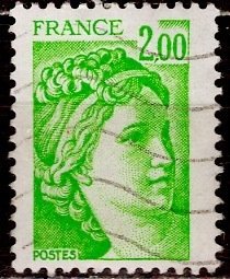 France; 1978; Sc. # 1575;  Used Single Stamp