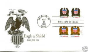 2603-04 Eagle & Shield  Artmaster, FDC