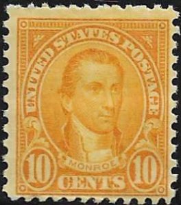 642 MNH James Monroe perf. 11 x 10 1/2