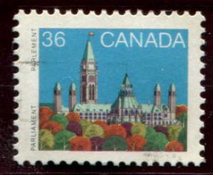 926B Canada 36c Parliament, used