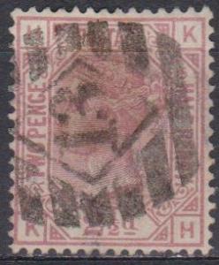 Great Britain #67 Plate 15 F-VF Used  CV $52.50 (B288)